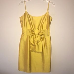 Kate Spade yellow bow dress